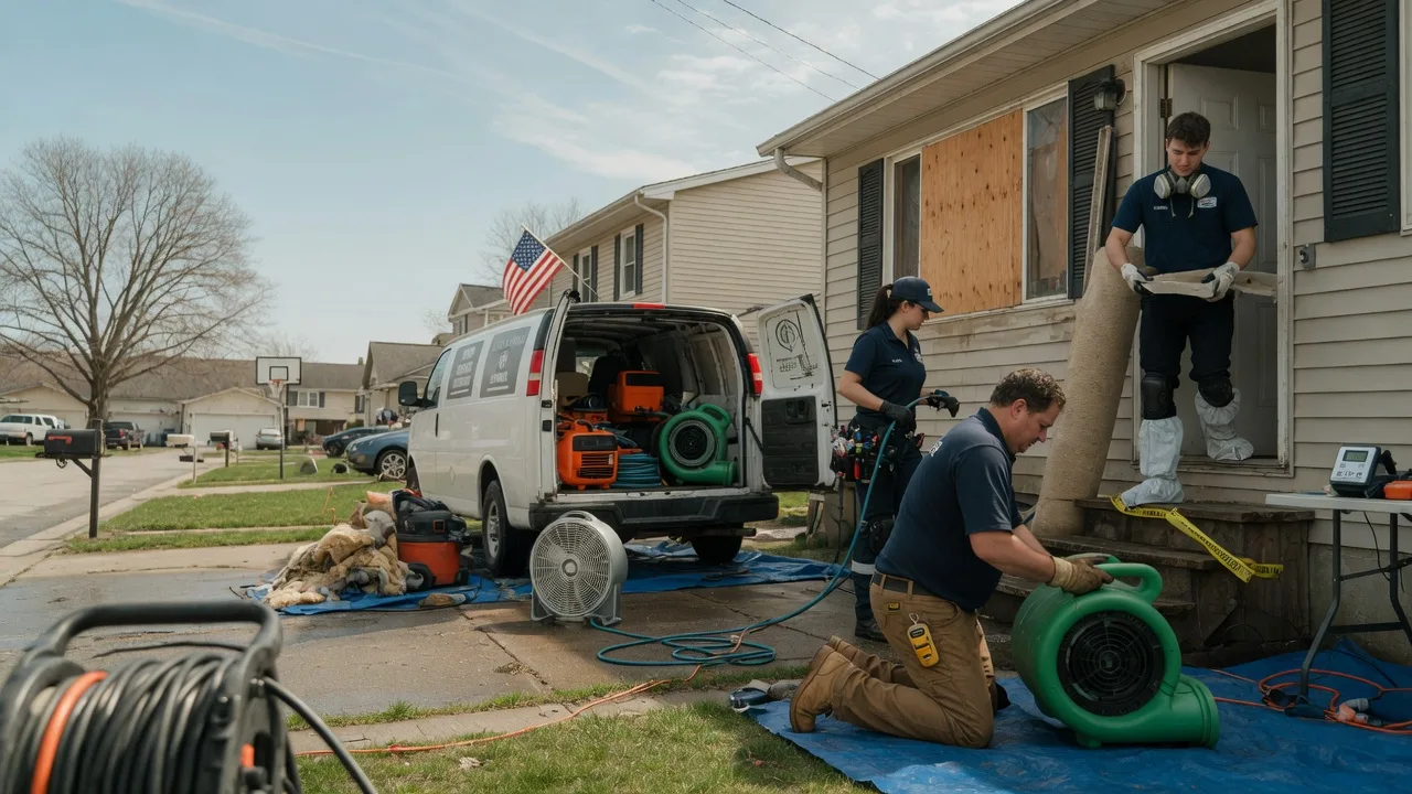 Water Damage Restoration in Darien, CT near me